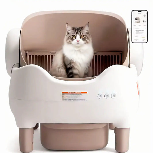 Selbstreinigende Katzentoilette inkl. App